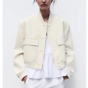 Zara Maxi Pocket Bomber